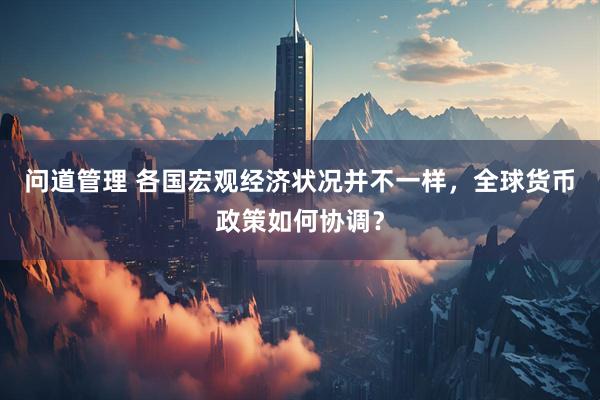 问道管理 各国宏观经济状况并不一样，全球货币政策如何协调？