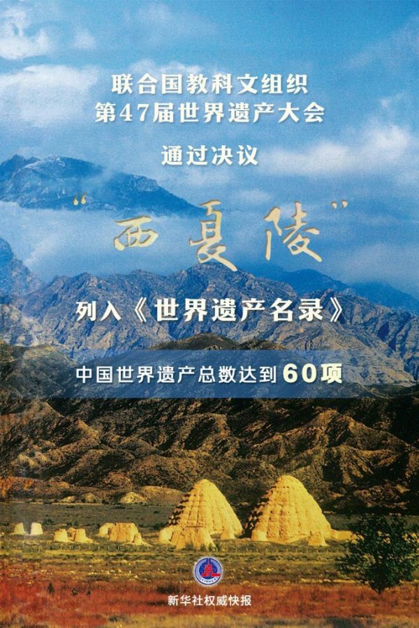 博易股票 新华鲜报｜第60项！“西夏陵”列入《世界遗产名录》